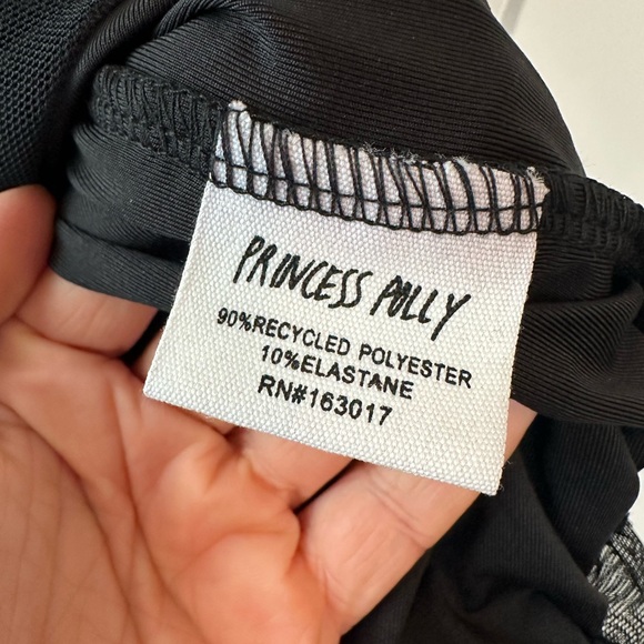 Princess Polly Charvi Mini Dress Black NWT (Size 6) - Picture 7 of 10